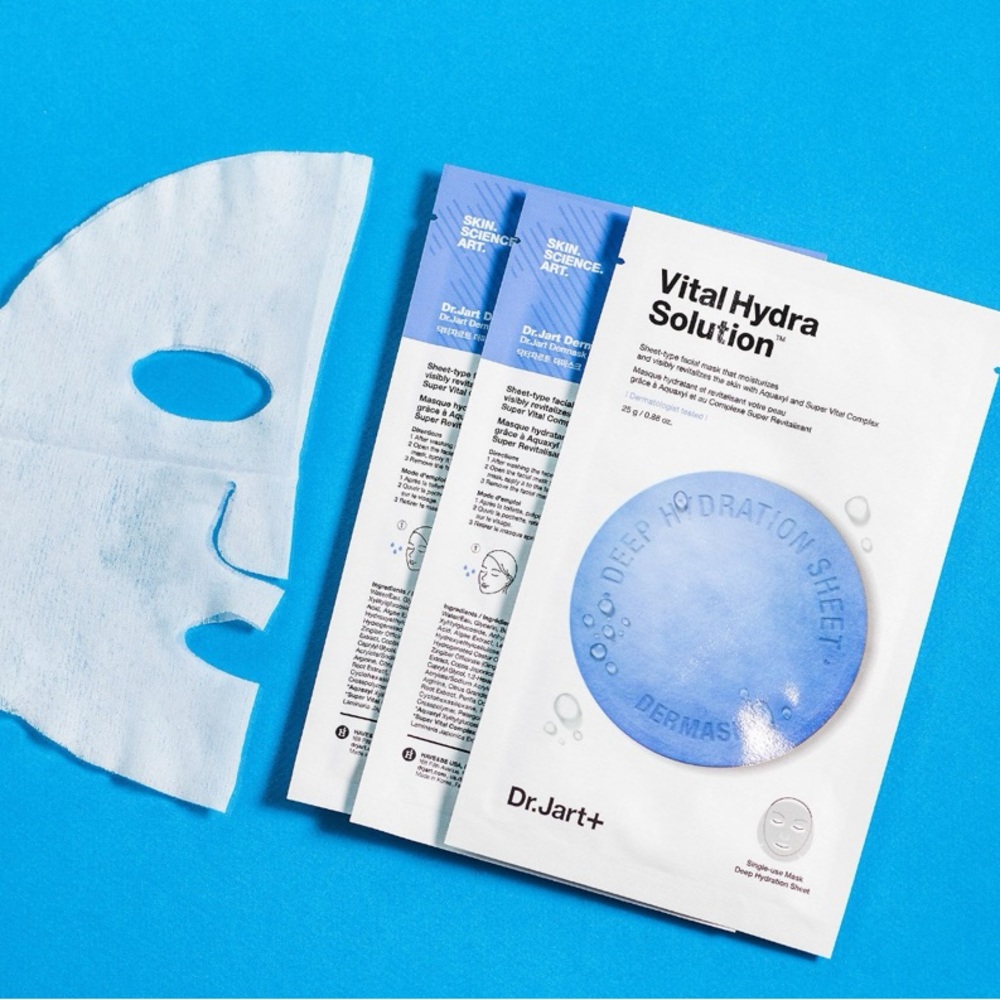 (Set of 5) Dr. Jart Vital Hydra Solution Face Masks